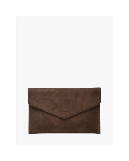 Pochette Pochette de soirée L Paddock cuir PADDOCK 709-EPAD075L Etrier en coloris Brown