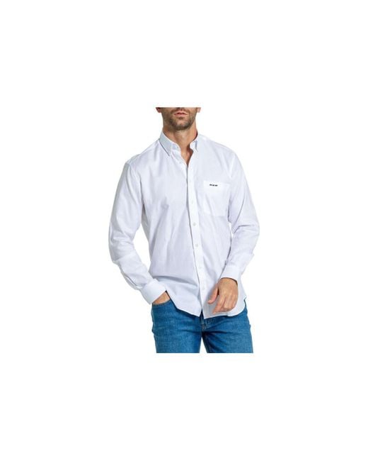 Chemise 166188VTAH24 Mise Au Green pour homme en coloris Bleu Lyst