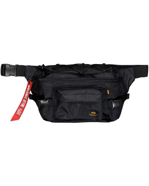 Sac Bandouliere Combat Waist Bag - black Alpha Industries pour homme