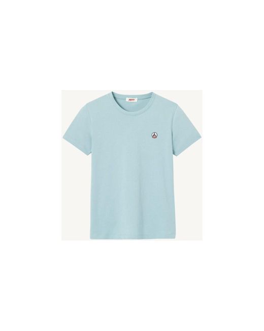 T-shirt - Tee Shirt Rosas 554 - ciel J.O.T.T en coloris Blue
