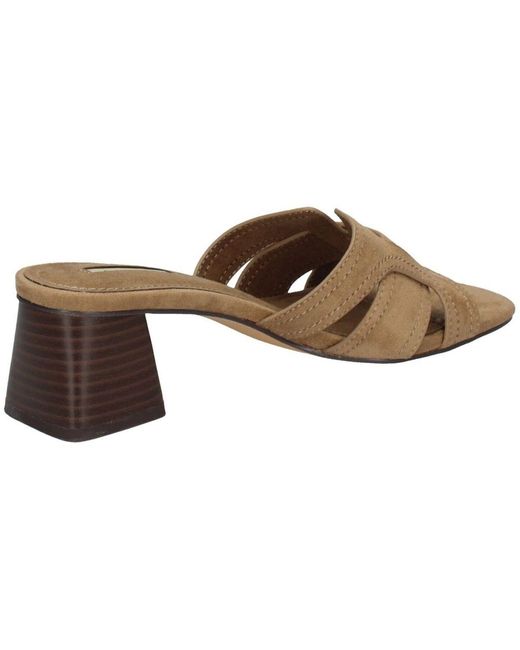 Sandales à talon Corina en coloris Brown