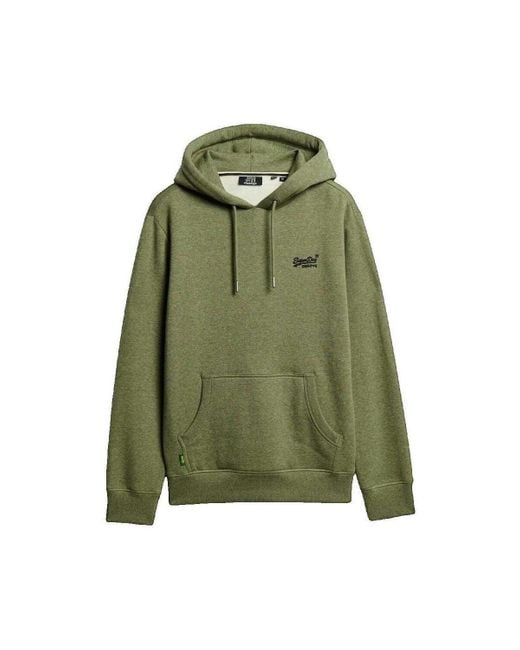 Sweat-shirt Sweat à capuche Essential Logo Hoodie Superdry pour homme en coloris Green