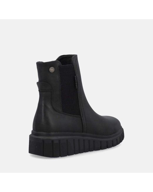 Bottines Tronchetto Refresh en coloris Black
