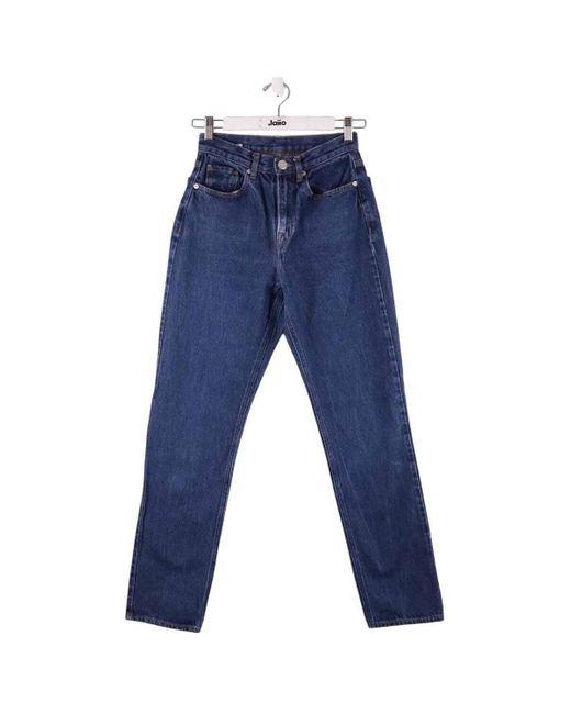 Jeans Jean droit en coton Leon & Harper en coloris Blue