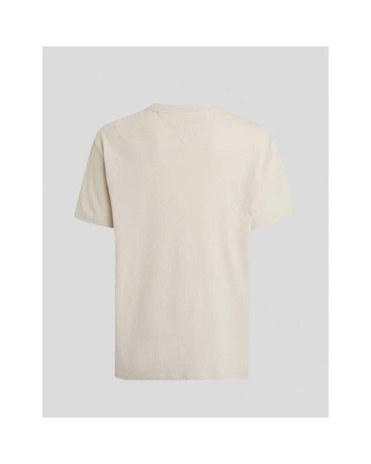 T-shirt Tommy Hilfiger pour homme en coloris Natural