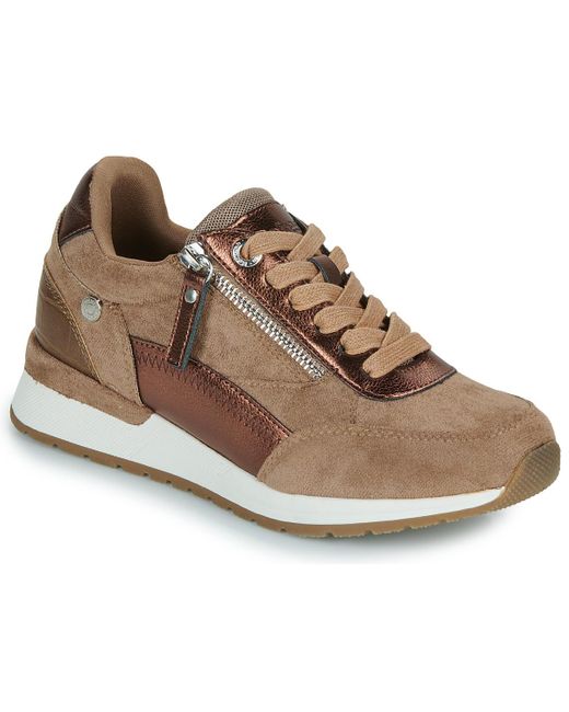 Baskets basses 172959-CAMEL Refresh en coloris Brown