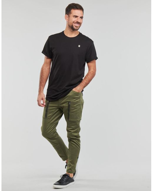 G-Star T-Shirt Lash R T S\S in Black für Herren