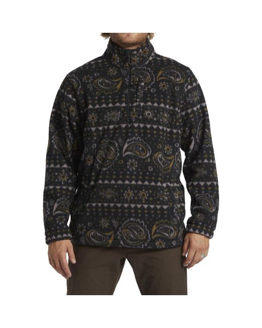 Polaire Boundary Billabong pour homme en coloris Black
