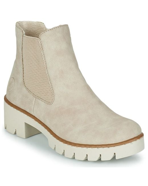 Boots Sciva Rieker en coloris Natural