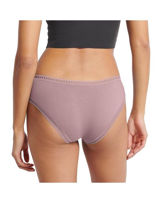 Slips Slip Paquet de 6 GO Crush Hipster C6P Sloggi en coloris Multicolor