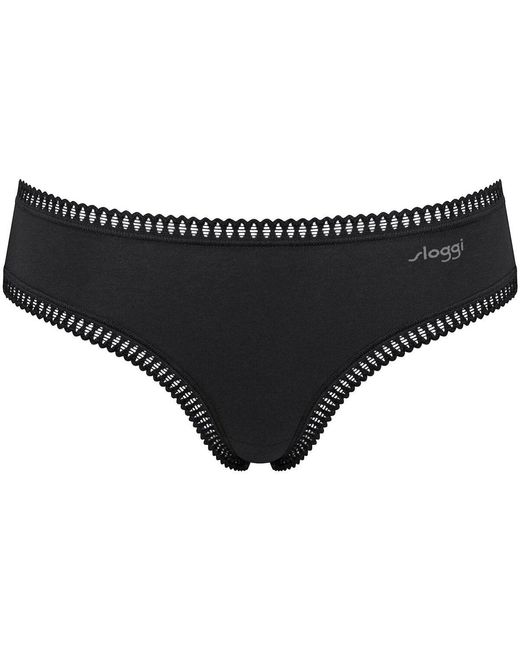 Slips Slip Paquet de 6 GO Crush Hipster C6P Sloggi en coloris Multicolor