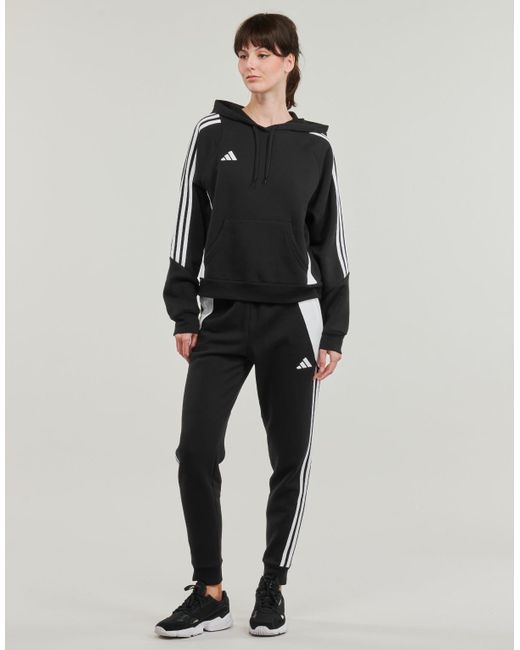Sweat-shirt TIRO24 SWHOODW Adidas en coloris Black