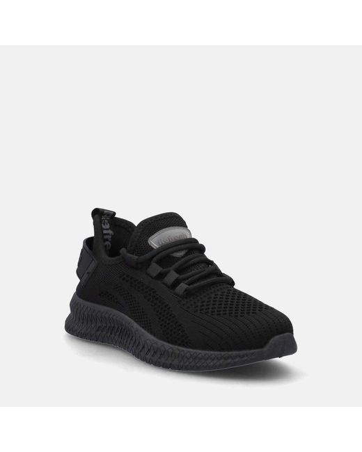 Baskets basses SNEAKERS Refresh en coloris Black