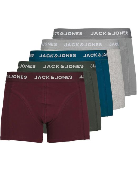 Boxers 5-Pack Boxers Smith Jack & Jones pour homme en coloris Multicolor