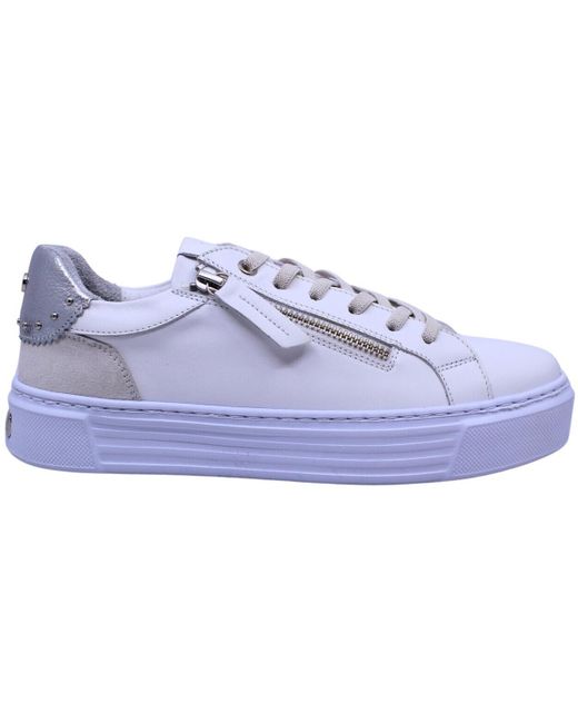 Baskets co.co et abricot baskets Coco   Abricot en coloris Blue