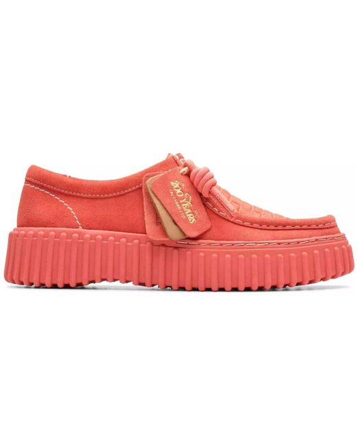 Clarks Nette Schoenen Torhill Bee in het Red