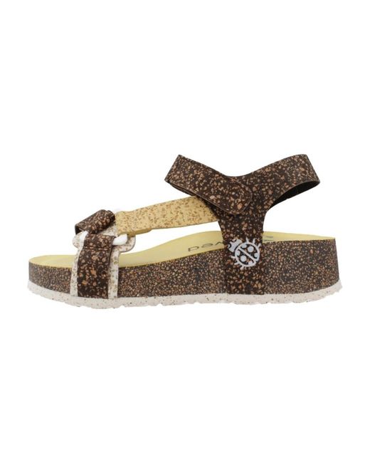 Yokono Sandalen West007 in het Brown