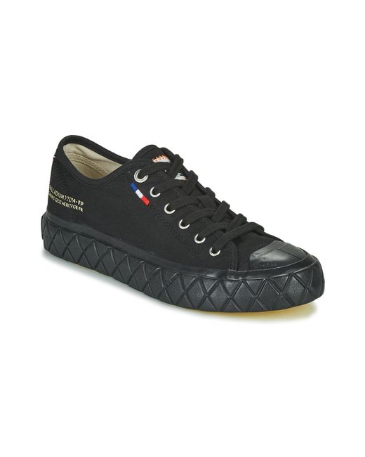 Palladium Lage Sneakers Palla Ace Cvs in het Zwart - Bespaar 24% - Lyst