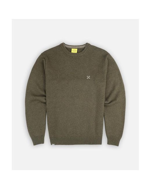 Pull Pull essentiel col rond STAPLE Oxbow pour homme en coloris Green