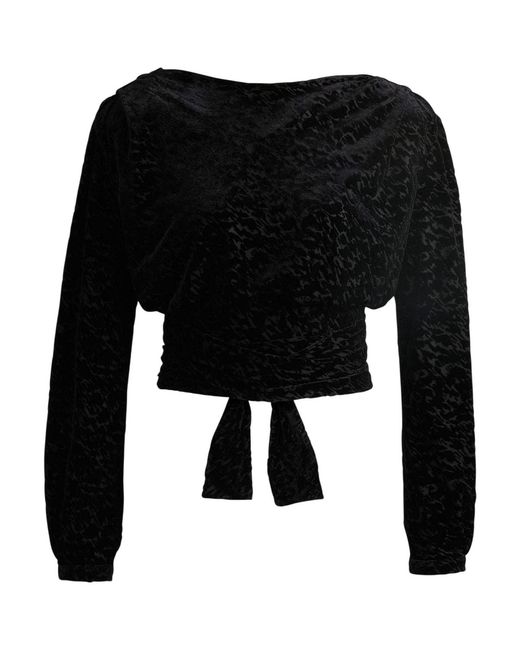 Blouses Edevory Devore Boss en coloris Black