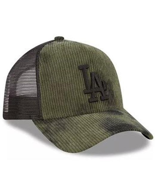 Casquette TIE DYE CORD TRUCKER LOSDOD KTZ pour homme en coloris Green