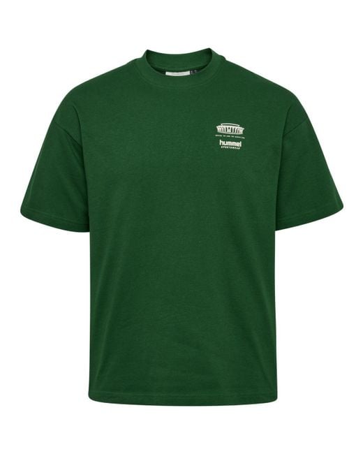 T-shirt T-shirt loose Bees Stadium Hummel pour homme en coloris Green