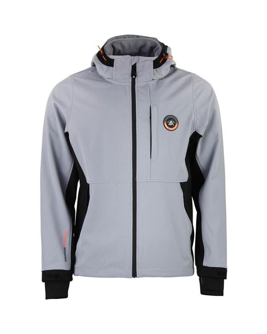 Blouson Blouson softshell CAFE Peak Mountain pour homme en coloris Gray