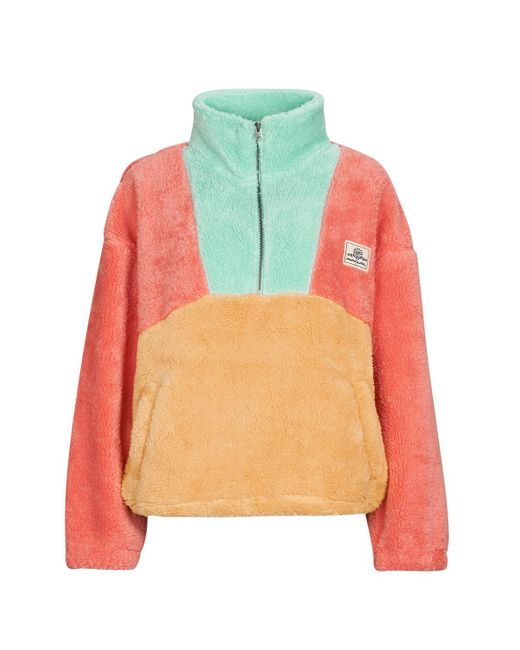 Polaire BLOCK PARTY POLAR FLEECE Rip Curl en coloris Orange