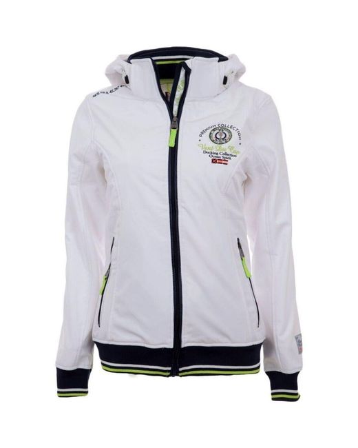 Blouson Blouson Softshell Femme Afilea Vent Du Cap en coloris Blue