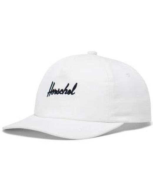 Casquette Scout Cap Embroidery White Herschel Supply Co.