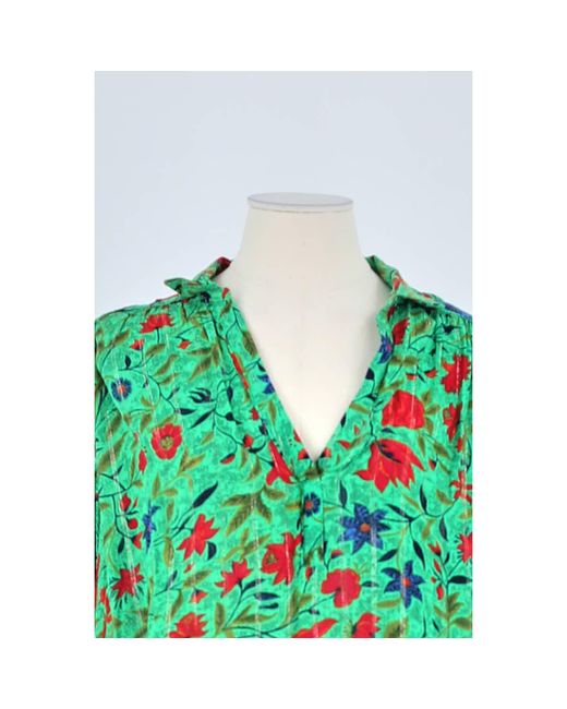 Blouses Blouse Verte Ba&sh en coloris Green