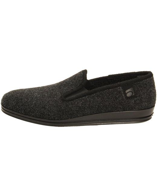 Chaussons Rohde pour homme en coloris Black