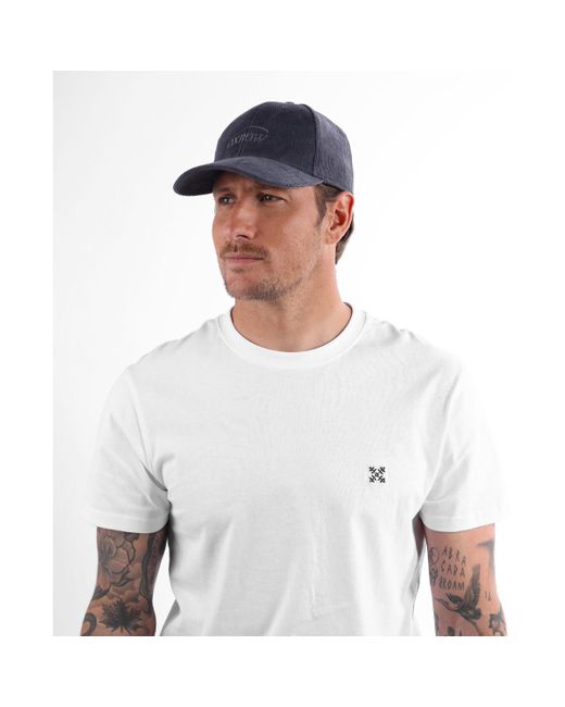 Casquette Casquette velours, logo brodé EVAZI Oxbow pour homme en coloris Blue
