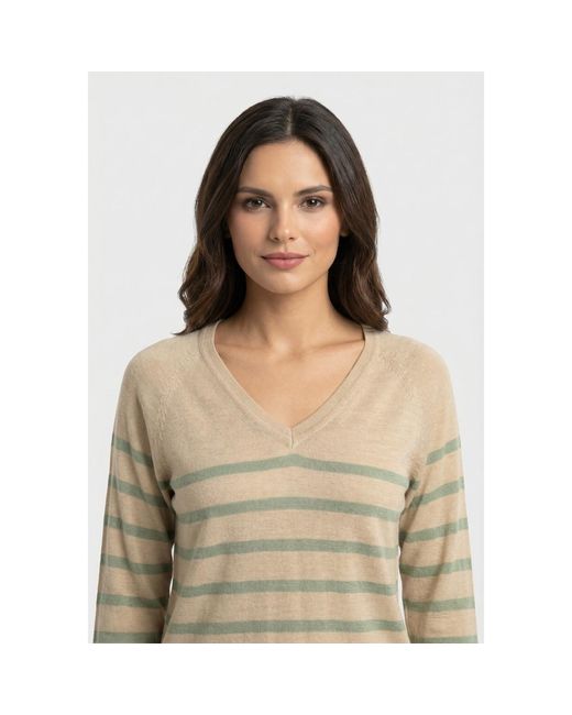 Pull 15363104 ONLY en coloris Natural