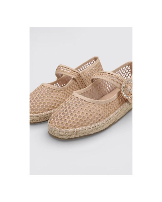 Espadrilles Escene Limma en coloris Natural