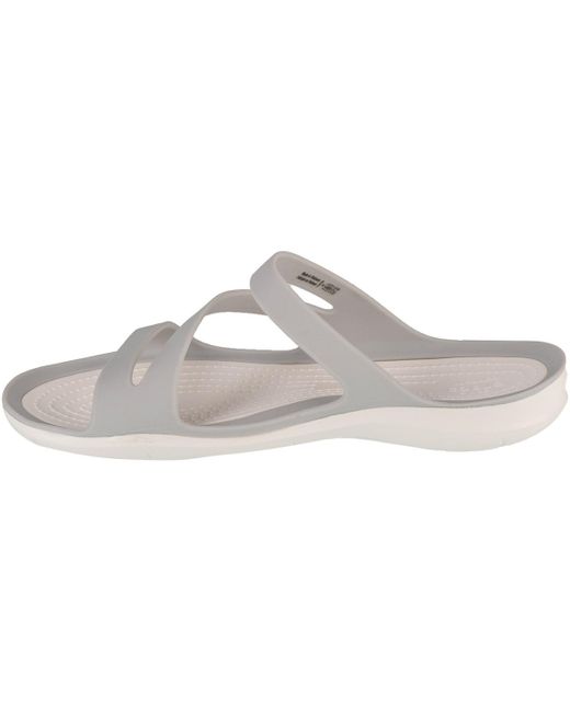 CROCSTM Pantoffels W Swiftwater Sandals in het Gray