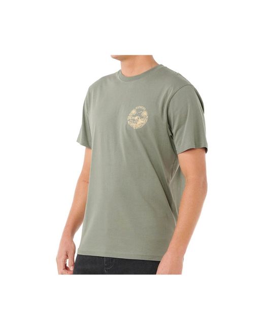 T-shirt SURF TRIP TEE Rip Curl pour homme en coloris Green
