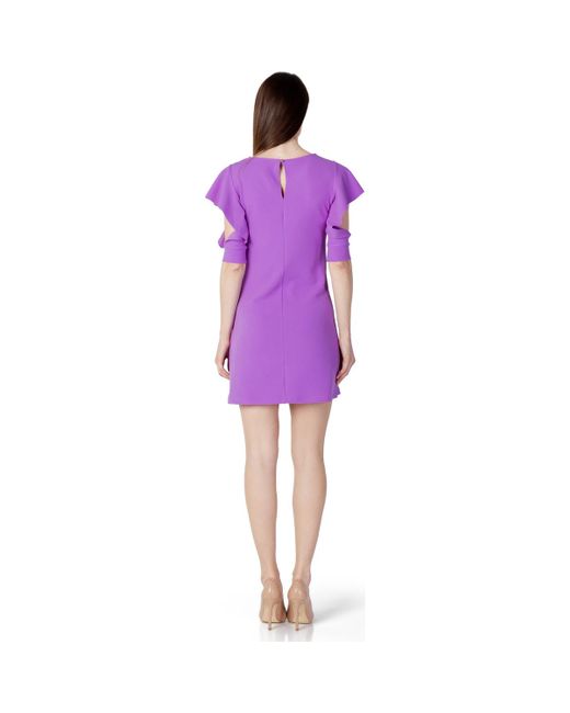 Robe courte CFC0112723 Rinascimento en coloris Purple