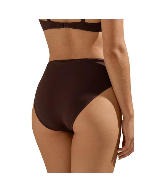 Maillots de bain Bas maillot slip de bain taille haute côtés réglables Lisca en coloris Red