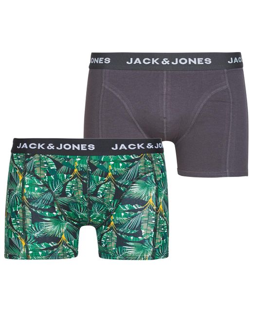 Boxer Jacgavin X2 di Jack & Jones in Green da Uomo