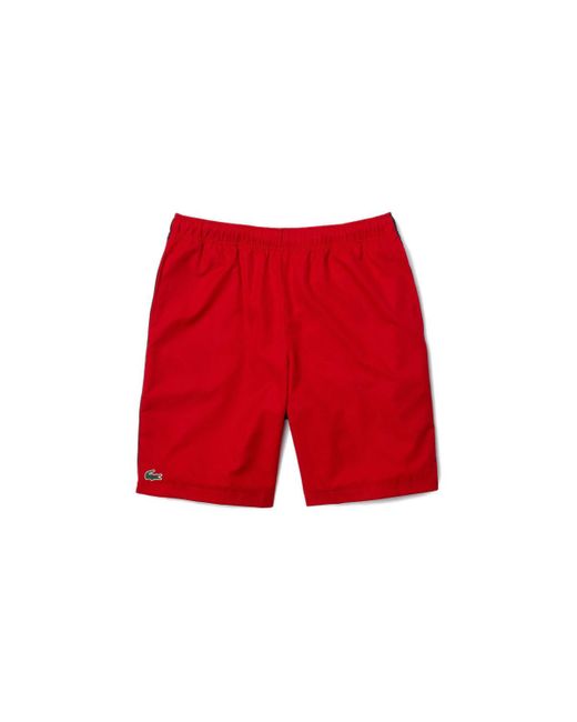 Short lacoste homme rouge Clearance