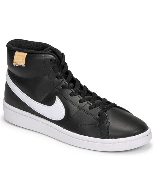Nike Hoge Sneakers Court Royale 2 Mid in het Zwart voor heren - Bespaar 9%  - Lyst