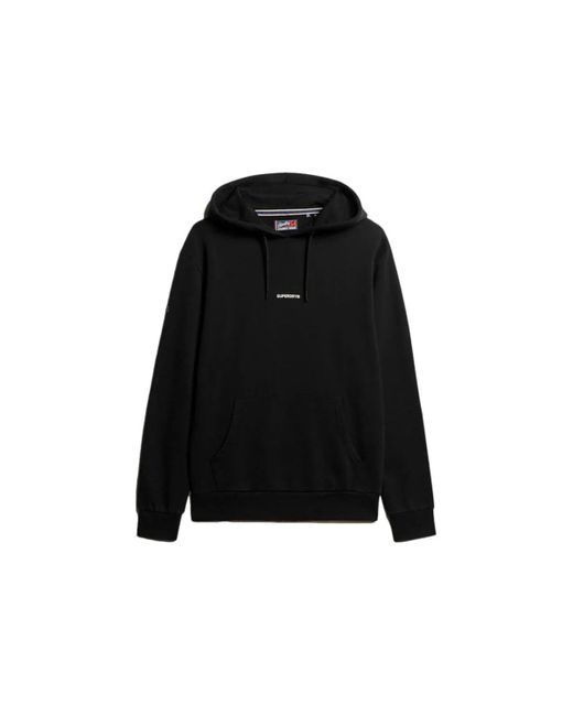 Sweat-shirt uni classic Superdry pour homme en coloris Black