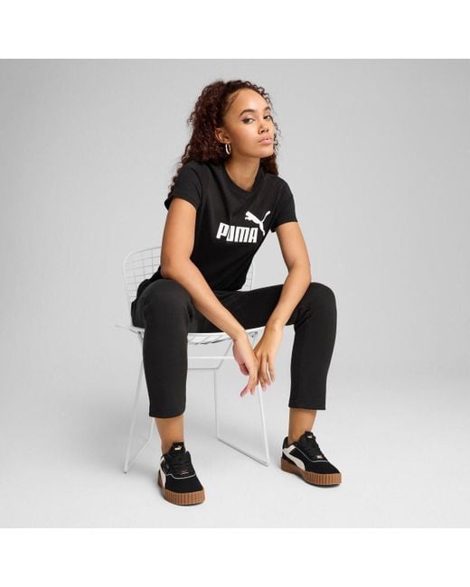 Debardeur Ess No. 1 Logo Tee PUMA en coloris Black