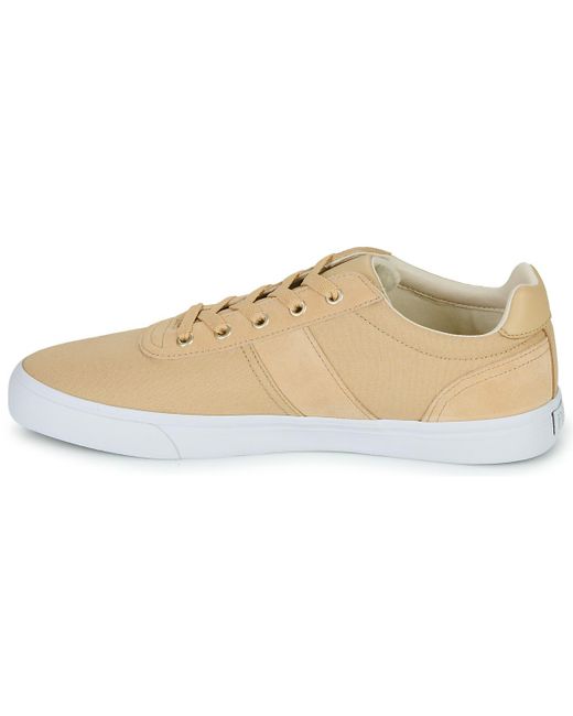 Baskets basses HANFORD-SNEAKERS-LOW TOP LACE Polo Ralph Lauren en coloris Natural