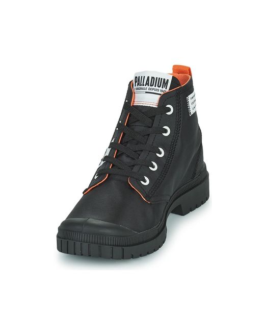 Baskets Palladium en coloris Black