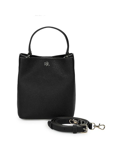 Borsette Reese Small Bucket di Ralph Lauren in Black