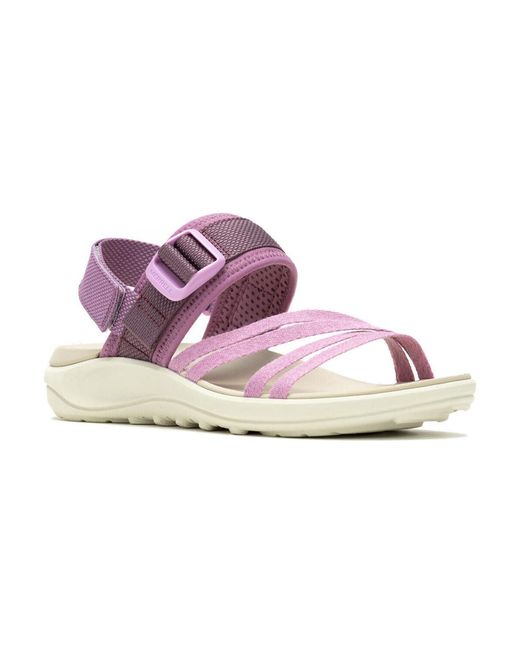 Chaussures District 4 Backstrap Merrell en coloris Pink
