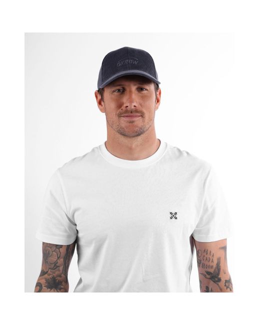 Casquette Casquette velours, logo brodé EVAZI Oxbow pour homme en coloris Blue