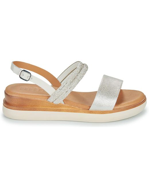 Sandales 54562 MTNG en coloris Metallic